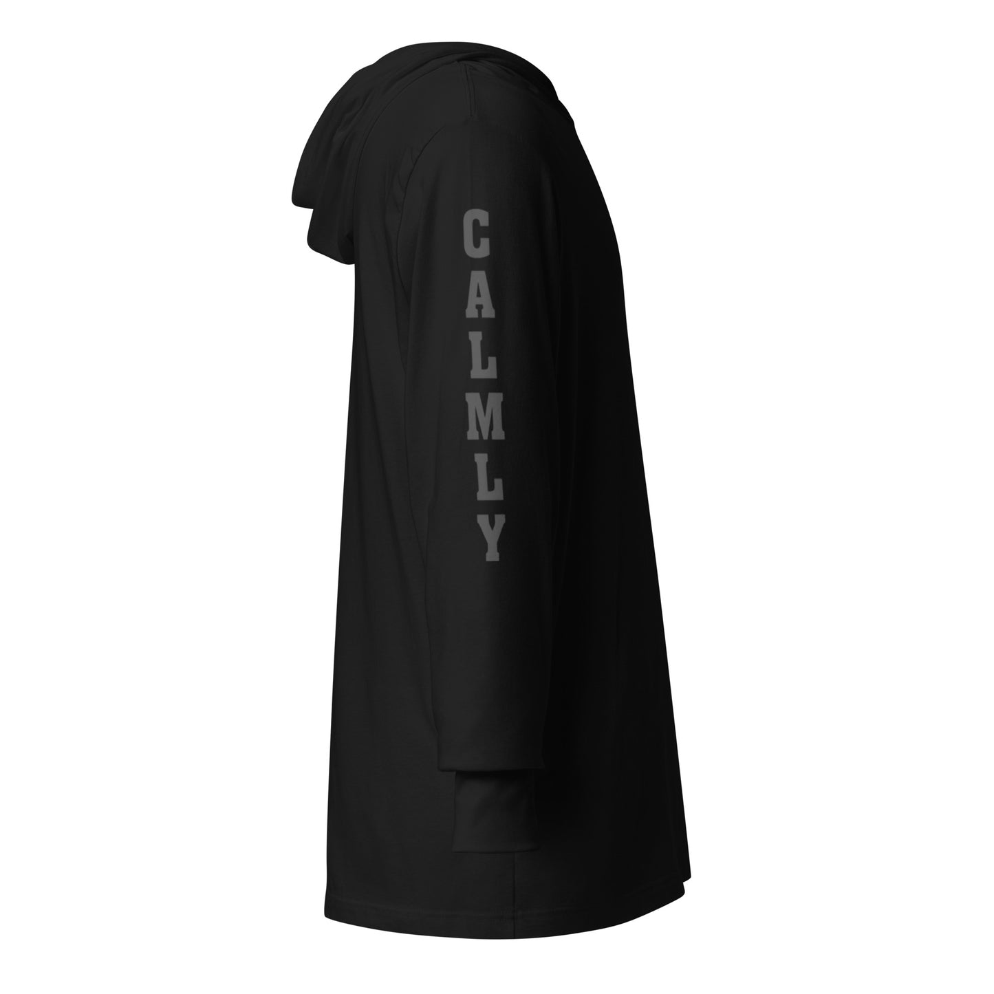 Hooded long-sleeve tee