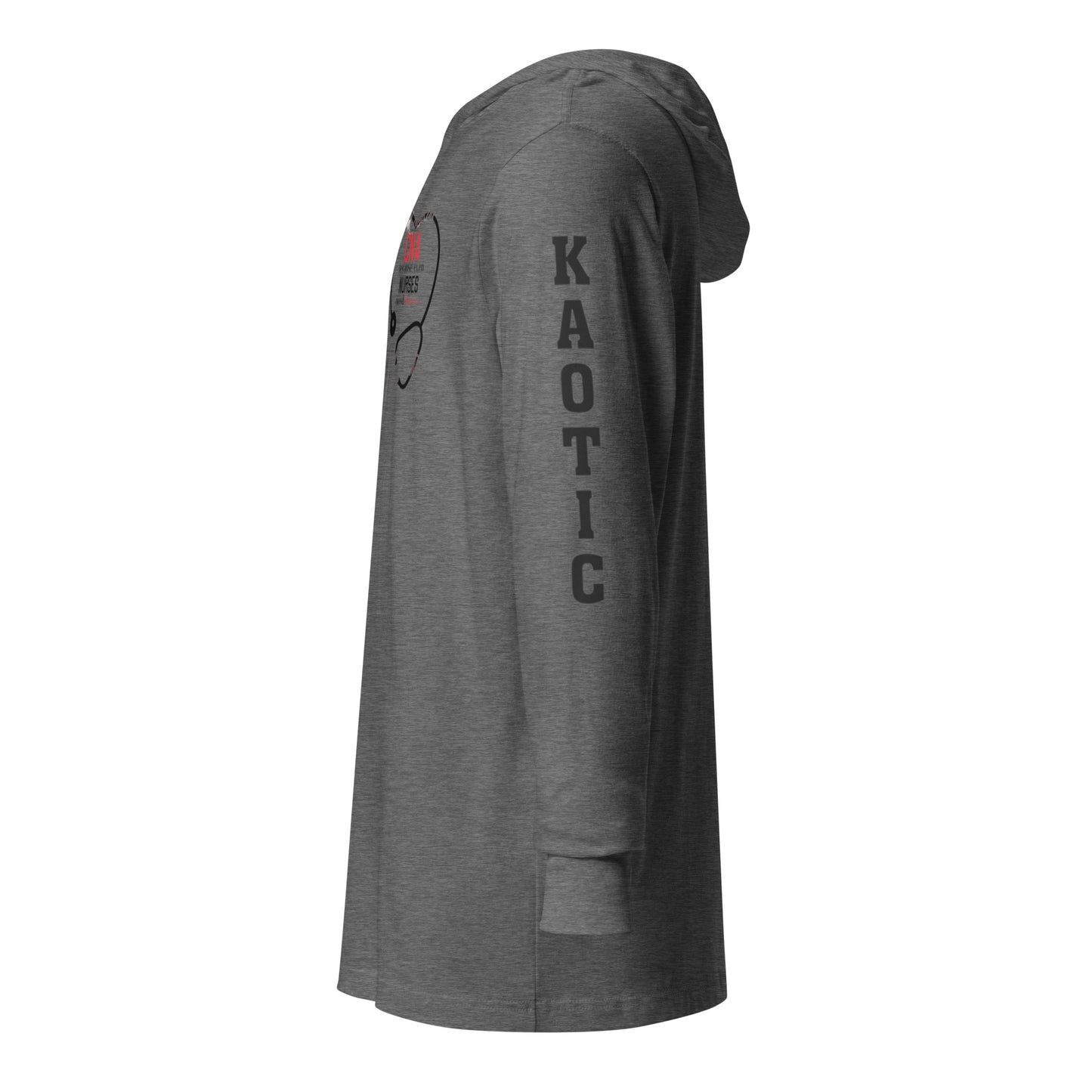 Hooded long-sleeve tee