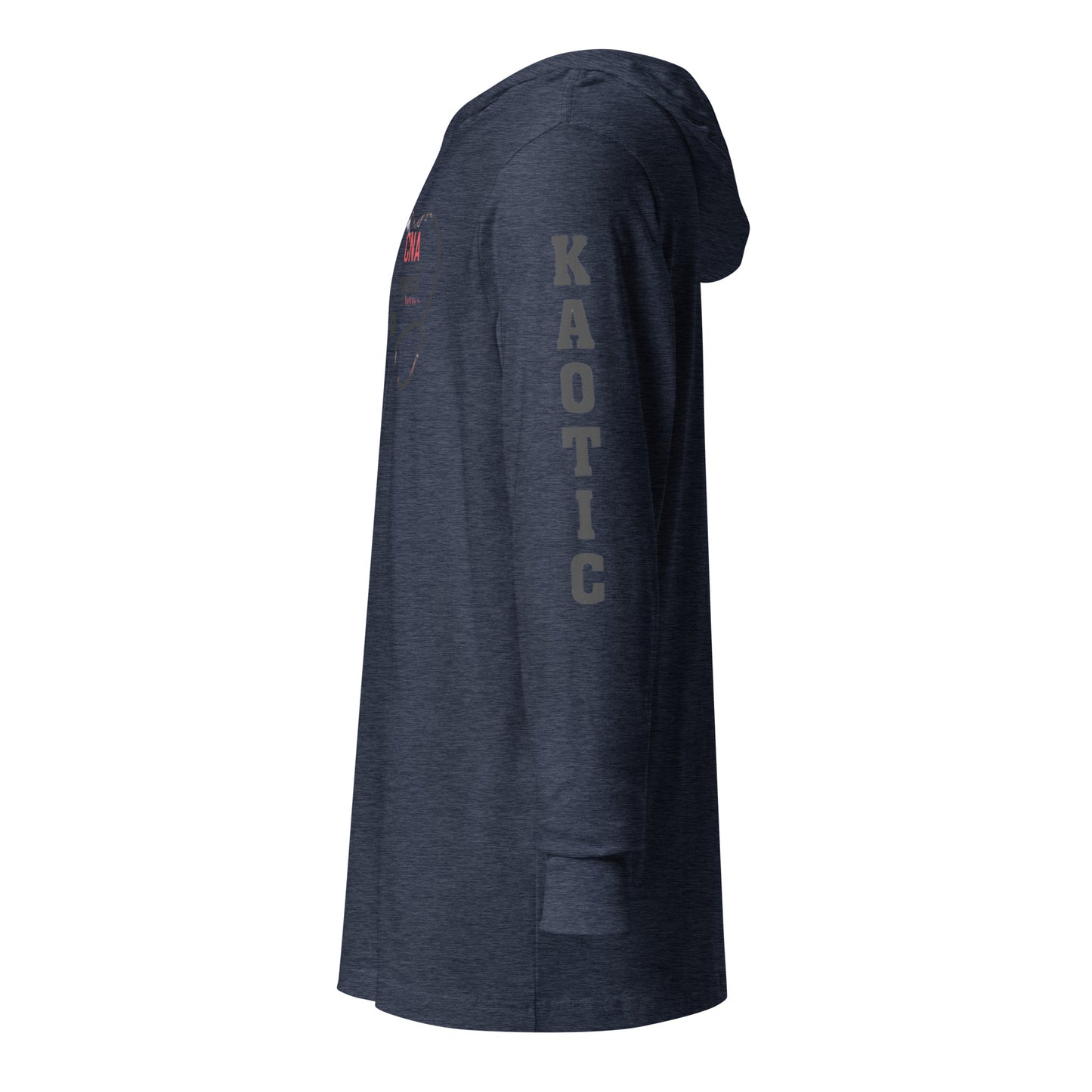 Hooded long-sleeve tee