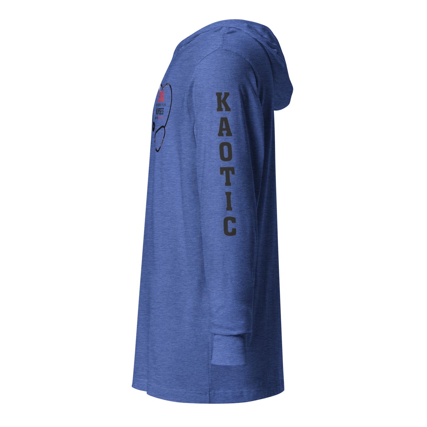 Hooded long-sleeve tee