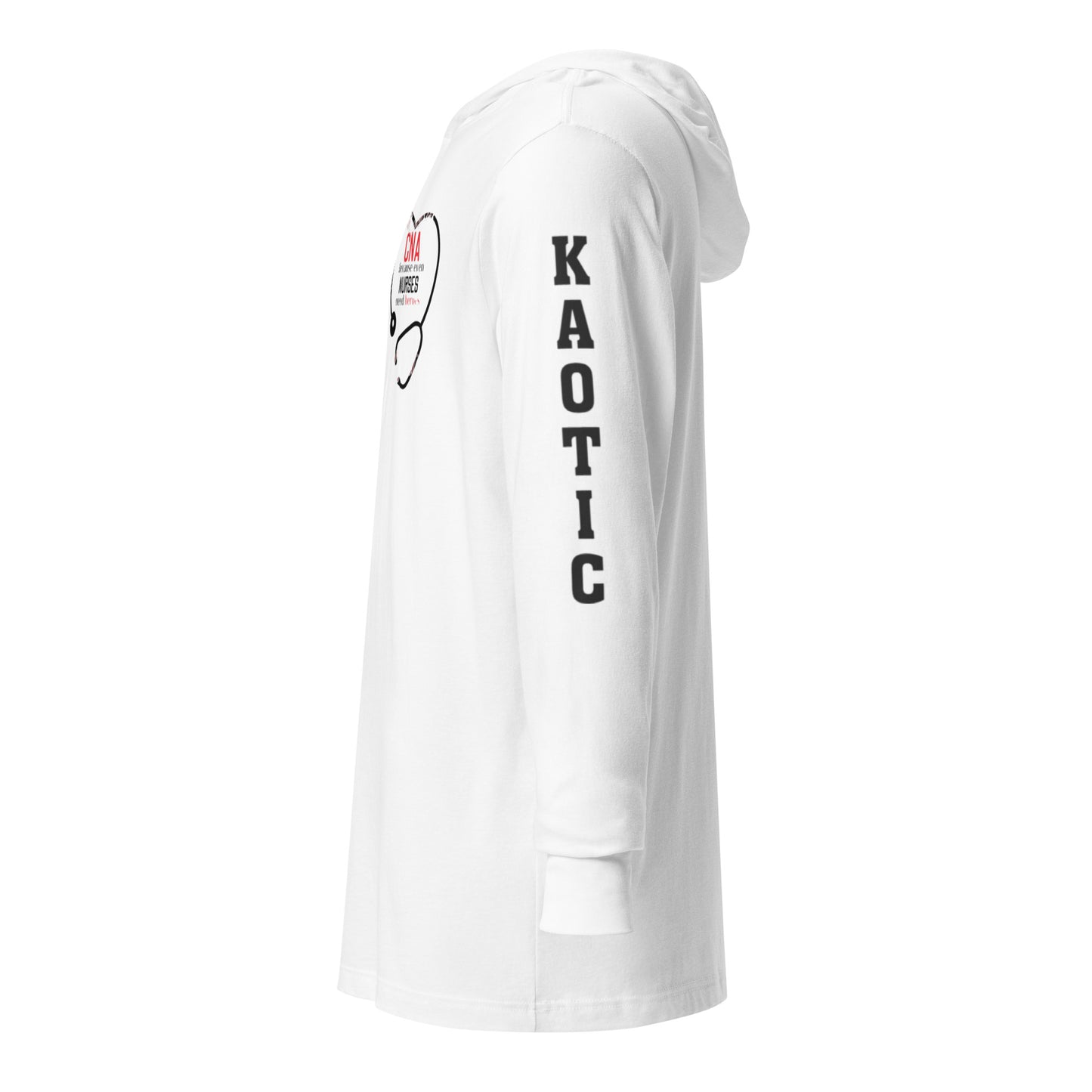 Hooded long-sleeve tee