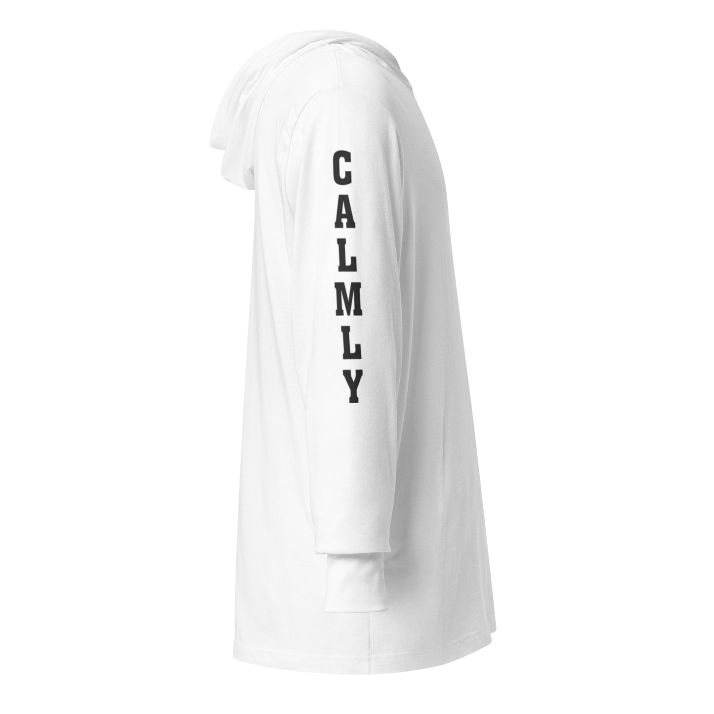 Hooded long-sleeve tee