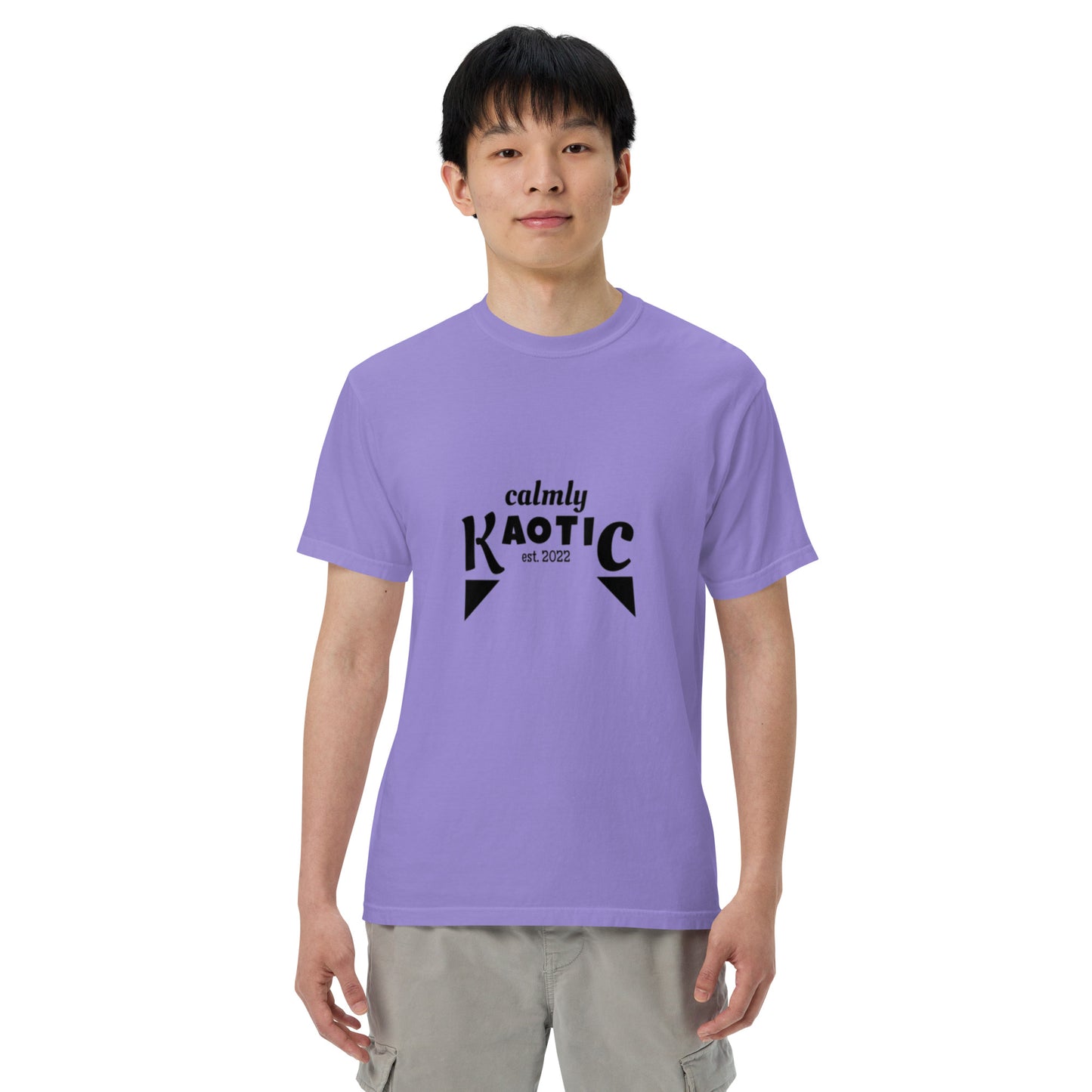 Men’s garment-dyed heavyweight t-shirt