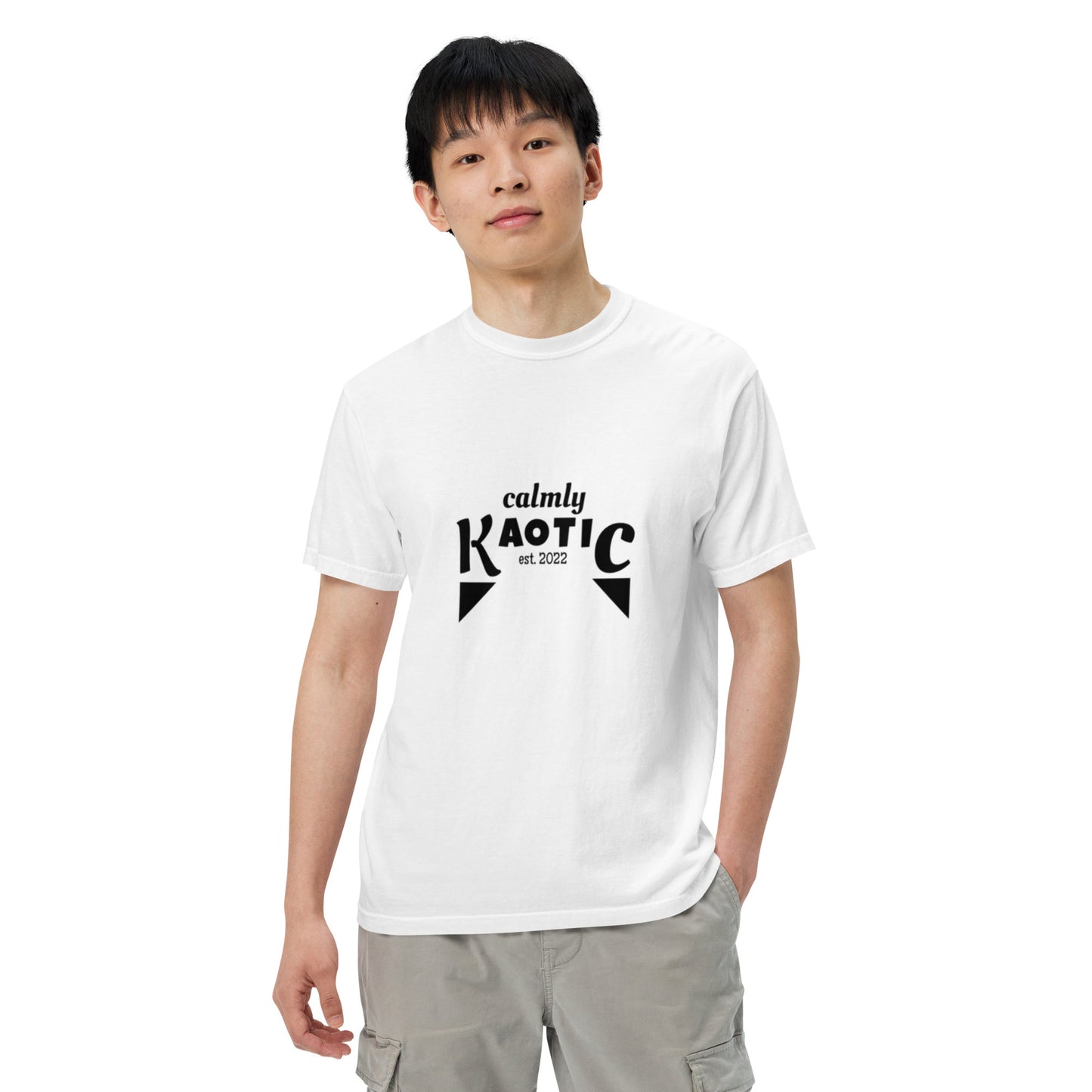 Men’s garment-dyed heavyweight t-shirt